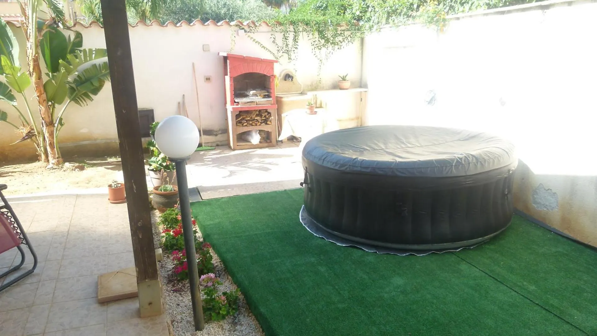 Villa Palumberi Con Vasca Idromassaggio Villagrazia Di Carini Ιταλία